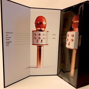 BLUETOOTH KARAOKE MICROPHONE & SPEAKER - BRAND NEW